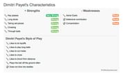 Dimitri Payet Characteristics